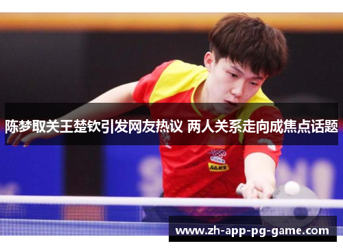 陈梦取关王楚钦引发网友热议 两人关系走向成焦点话题 陈梦取关王楚钦引发网友热议 两人关系走向成焦点话题